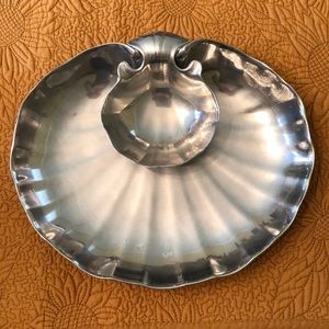 Beautiful Wilton Armetale Shell Hors D’oeuvres Set